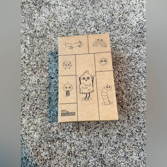 NWT Mini Melissa Sweet Love Glam Pink Toddler Sandals Size 9 - Picture 4 of 7